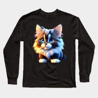 Adorable, Cool, Cute Cats and Kittens 44 Long Sleeve T-Shirt